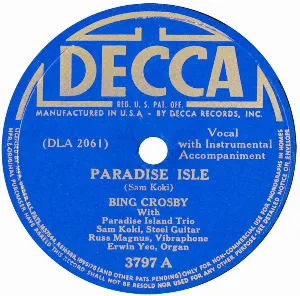 Pochette Paradise Isle / Aloha Kuu Ipo Aloha