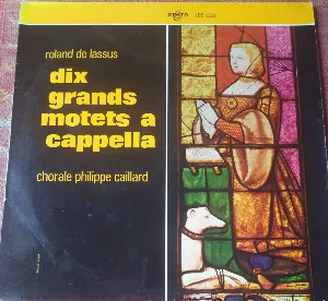 Pochette Dix grands motets a cappella