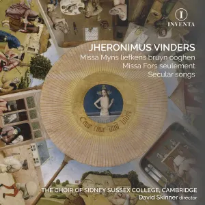 Pochette de Missa Myns liefkens bruyn ooghen / Missa Fors seulement de David Skinner