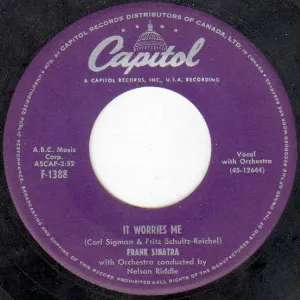 Pochette It Worries Me / When I Stop Loving You