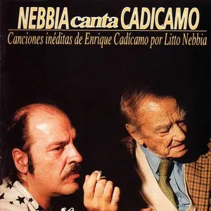 Pochette de Nebbia canta Cadícamo de Litto Nebbia