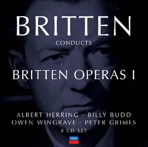 Pochette Britten Conducts Britten: Operas I: Albert Herring · Billy Budd · Owen Wingrave · Peter Grimes