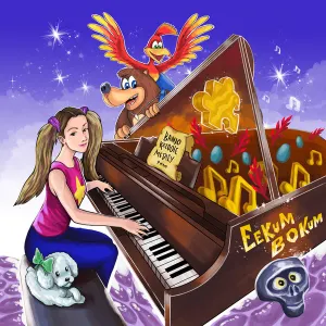 Pochette de The Banjo-Kazooie Piano Collection de Kara Comparetto