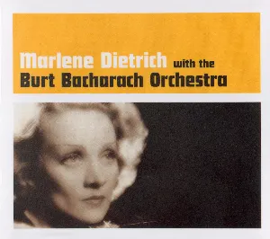 Pochette Marlene Dietrich With the Burt Bacharach Orchestra