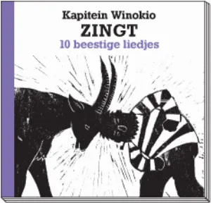 Pochette de Kapitein Winokio zingt 10 beestige liedjes de Kapitein Winokio