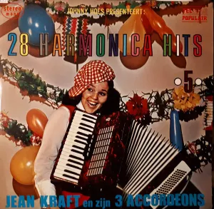 Pochette de Johnny Hoes presenteert: 28 harmonicahits, *5* de Jean Kraft