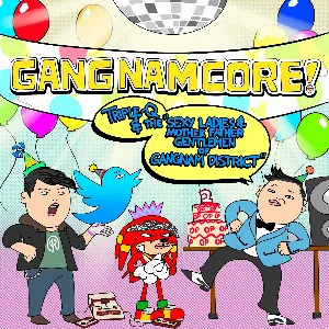 Pochette de GANGNAMCORE! de Triple‐Q