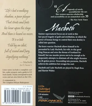 Pochette de Macbeth de William Shakespeare