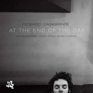 Pochette de At the End of the Day de Vincent Courtois - Michele Rabbia