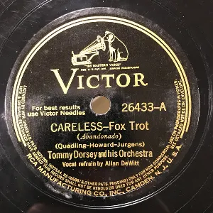 Pochette de Careless / Darn That Dream de Tommy Dorsey and His Orchestra