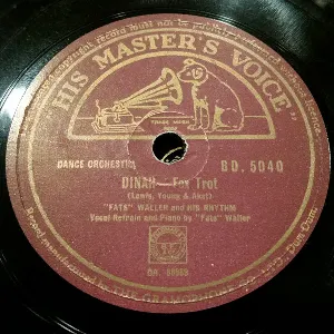 Pochette de Dinah / When Somebody Thinks You're Wonderful de Fats Waller and His Rhythm