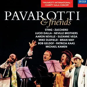 Pochette Pavarotti & Friends