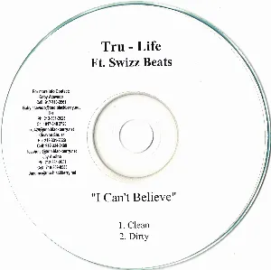 Pochette de I Can't Believe de Swizz Beatz