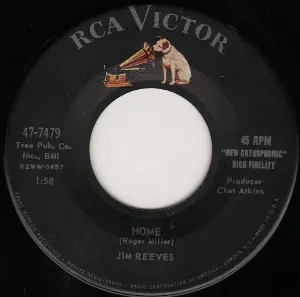 Pochette de Home / If Heartache Is the Fashion de Jim Reeves