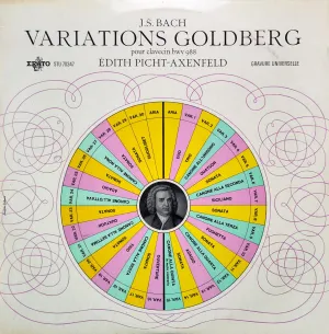 Pochette de Variations Goldberg Pour Clavecin, BWV 988 de Johann Sebastian Bach