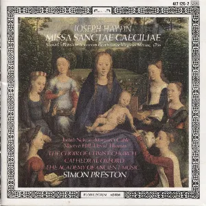 Pochette de Missa Sanctae Caeciliae de Simon Preston - Academy of Ancient Music - Christ Church Cathedral Choir, Oxford - Joseph Haydn
