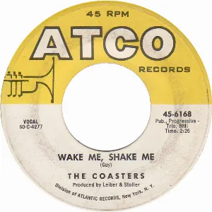 Pochette de Wake Me, Shake Me / Stewball de The Coasters