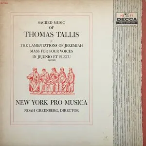 Pochette de Sacred Music of Thomas Tallis de Thomas Tallis