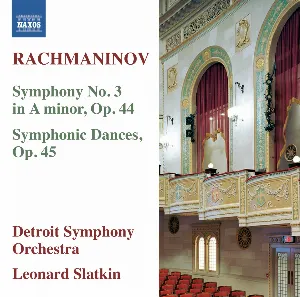 Pochette Symphony no. 3 in A minor, op. 44 / Symphonic Dances, op. 45