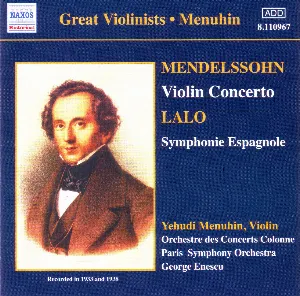 Pochette Mendelssohn: Violin Concerto / Lalo: Symphonie espagnole
