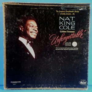 Pochette Nat King Cole Golden Treasury “Unforgettable”