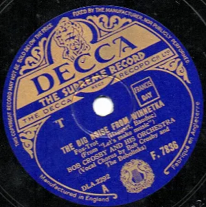 Pochette de Big Noise From Winnetka / Sunset at Sea de Bob Crosby and His Orchestra