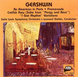 Pochette An American in Paris / Promenade / Catfish Row (Suite from “Porgy and Bess”) / “I Got Rhythm” Variations