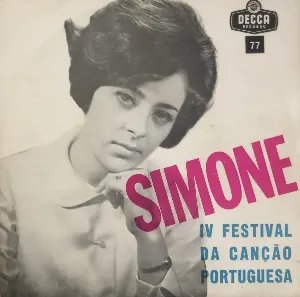 Pochette de IV Festival da Canção Portuguesa de Simone de Oliveira