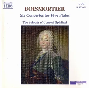 Pochette Six Concertos for Five Flutes, Op. 15 (The Soloists of Concert Spirituel)