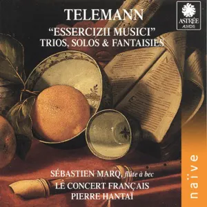 Pochette Telemann: Essercizii Musici, Trio, Solos & Fantaisies