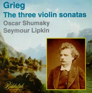 Pochette de The Three Violin Sonatas de Edvard Grieg