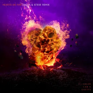 Pochette Hearts on Fire (Lucas & Steve remix)
