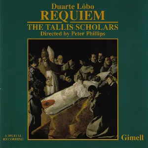 Pochette de Requiem de Duarte Lôbo - The Tallis Scholars - Peter Phillips