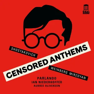 Pochette de Censored Anthems de Dmitri Shostakovich