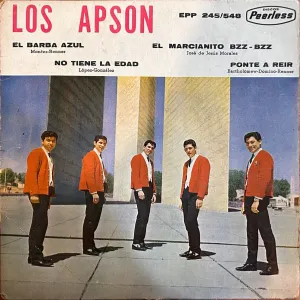 Pochette de El barba azul / No tiene la edad / El marcianito bzz - bzz / Ponte a reir de Los Apson