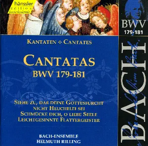 Pochette Cantatas, BWV 179–181