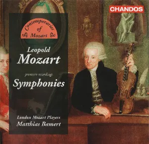 Pochette de Symphonies de London Mozart Players - Leopold Mozart - Matthias Bamert