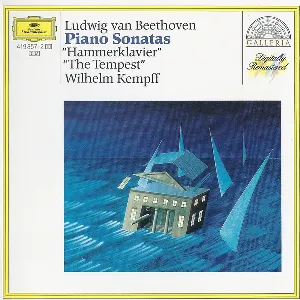 Pochette Piano Sonatas “Hammerklavier” “The Tempest”
