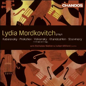 Pochette Lydia Mordkovitch Plays Kabalevsky / Prokofiev / Volkonsky / Khandoshkin / Stravinsky