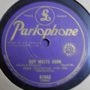 Pochette de Boy Meets Horn / The Sergeant Was Shy de Duke Ellington and His Orchestra
