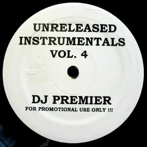 Pochette de Unreleased Instrumentals Vol. 4 de DJ Premier