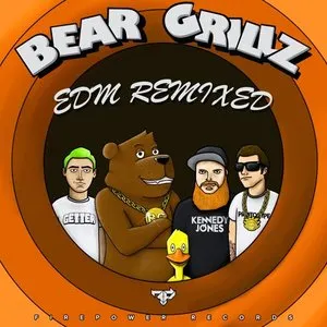 Pochette de EDM Remixed de Bear Grillz