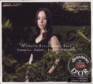 Pochette de Fantaisies - Sonates - Fugues - Polonaises de Wilhelm Friedemann Bach