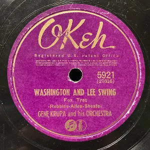 Pochette de Washingon and Lee Swing / Feelin’ Fancy de Gene Krupa and His Orchestra