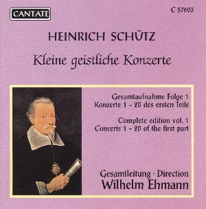 Pochette de Kleine geistliche Konzerte de Heinrich Schütz