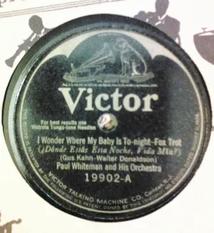 Pochette de I Wonder Where My Baby Is To-Night / Lo-Nah de Paul Whiteman and His Orchestra