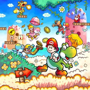 Pochette de Yoshi's Island DS de Yutaka Minobe