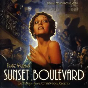 Pochette de Sunset Boulevard de Royal Scottish National Orchestra - Franz Waxman - Joel McNeely