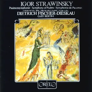 Pochette de Stravinsky: Symphony of Psalms / Two Songs / Babel / Abraham and Isaac / Elegy for John F. Kennedy de Dietrich Fischer‐Dieskau
