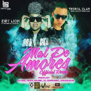 Pochette de Mal de amores (remix) de Trébol Clan